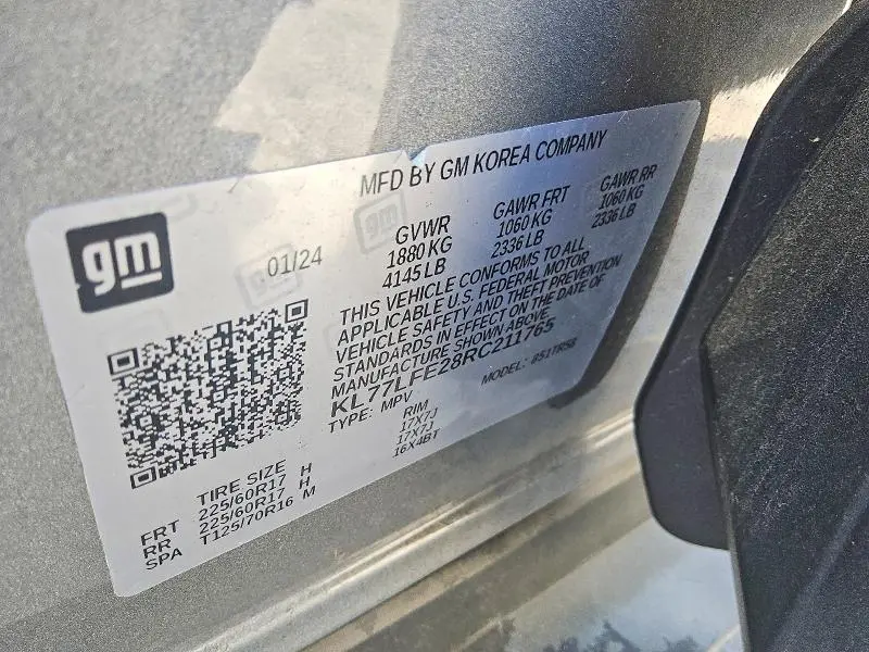 2024 CHEVROLET TRAX LS  