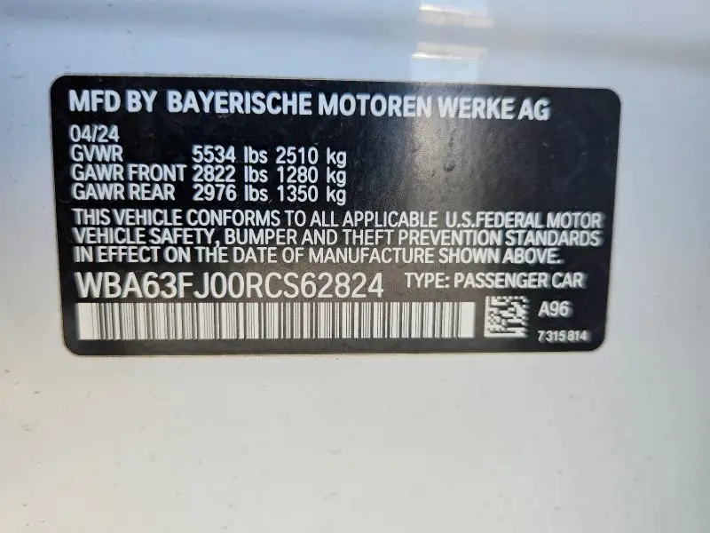 2024 BMW 540 XI  