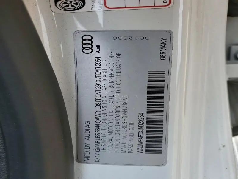 2018 AUDI S7 PREMIUM PLUS  