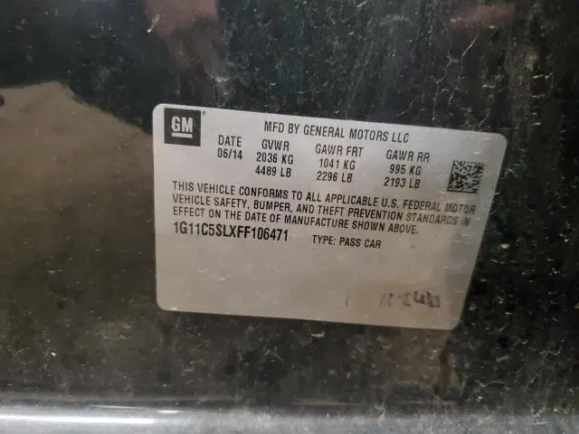 2015 CHEVROLET MALIBU 1LT  