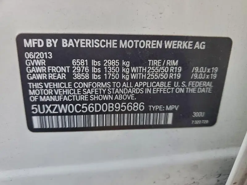2013 BMW X5 XDRIVE35D  