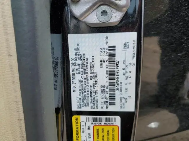 2015 FORD FUSION SE