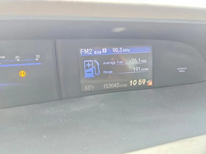 2012 HONDA CIVIC EX  