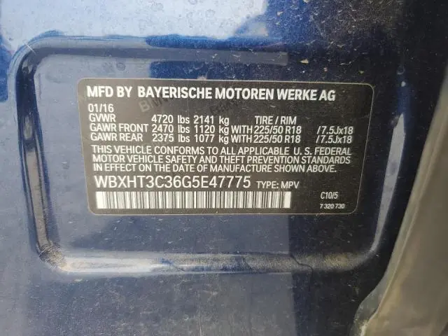 2016 BMW X1 XDRIVE28I