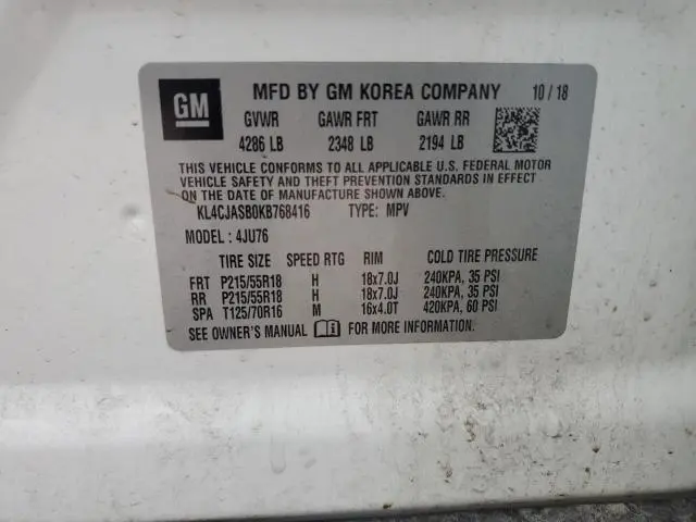 2019 BUICK ENCORE PREFERRED  