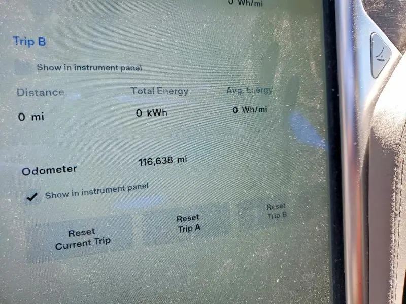 2015 TESLA MODEL S   
