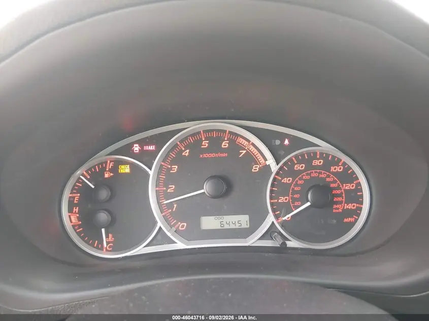 2014 SUBARU IMPREZA WRX  