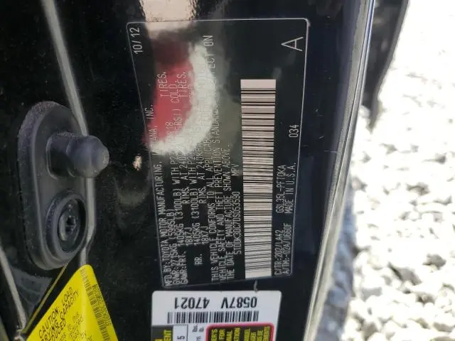 2013 TOYOTA SIENNA XLE  