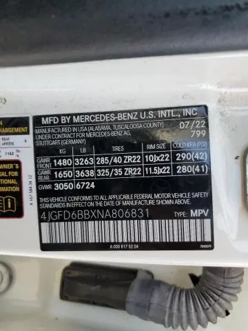 2022 MERCEDES-BENZ GLE COUPE AMG 53 4MATIC  