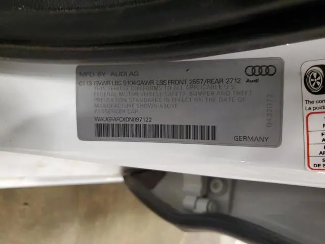 2013 AUDI A6 PREMIUM PLUS  