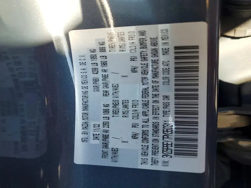 2023 MAZDA 3 PREMIUM PLUS  