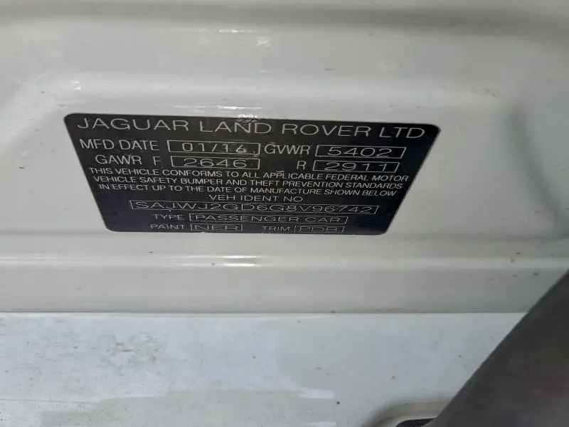 2016 JAGUAR XJL PORTFOLIO  