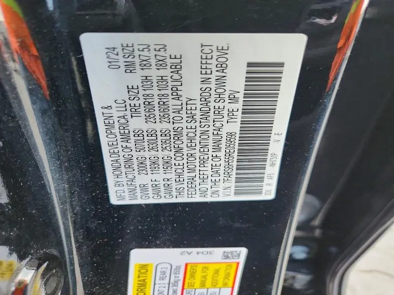 2024 HONDA CR-V SPORT  