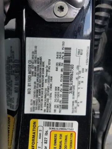 2019 LINCOLN MKZ RESERVE I  