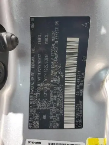 2018 TOYOTA SIENNA XLE