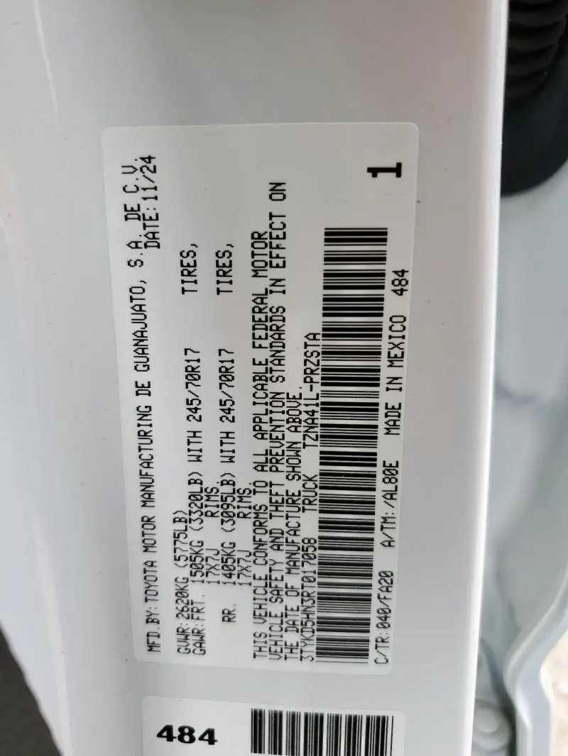 2024 TOYOTA TACOMA DOUBLE CAB  