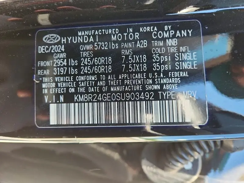 2025 HYUNDAI PALISADE SEL  