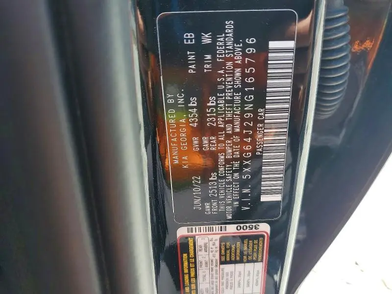 2022 KIA K5 GT LINE  