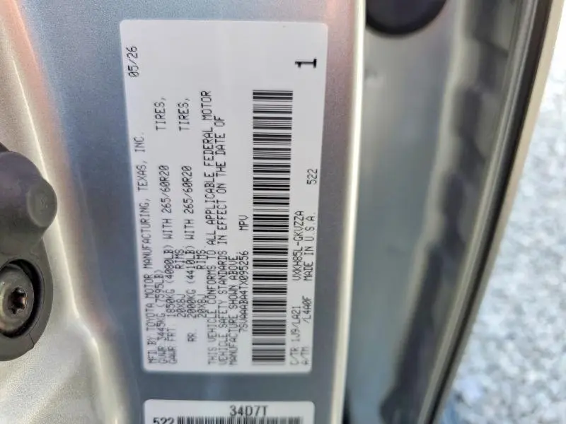 2026 TOYOTA SEQUOIA PLATINUM  
