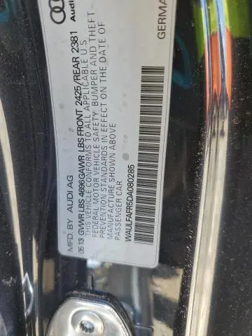 2013 AUDI A5 PREMIUM PLUS  
