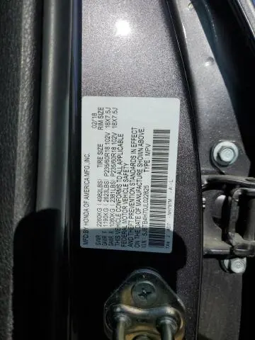 2018 ACURA RDX ADVANCE  