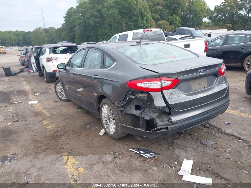 2015 FORD FUSION HYBRID SE