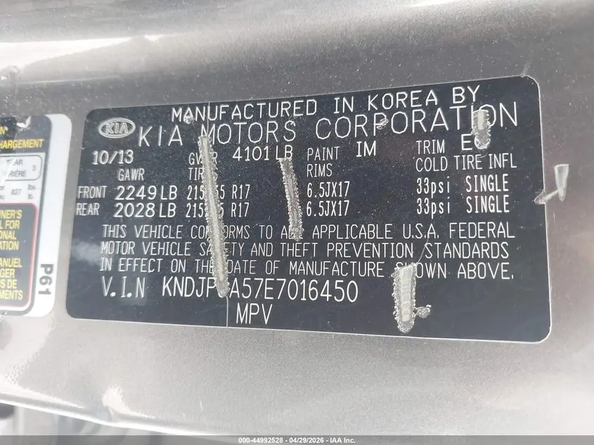 2014 KIA SOUL +