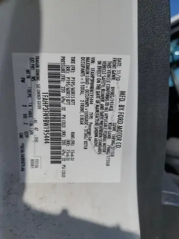 2011 FORD FOCUS SE  