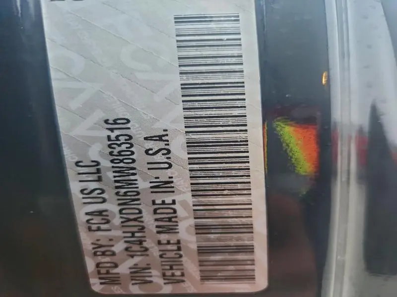 2021 JEEP WRANGLER UNLIMITED SPORT  