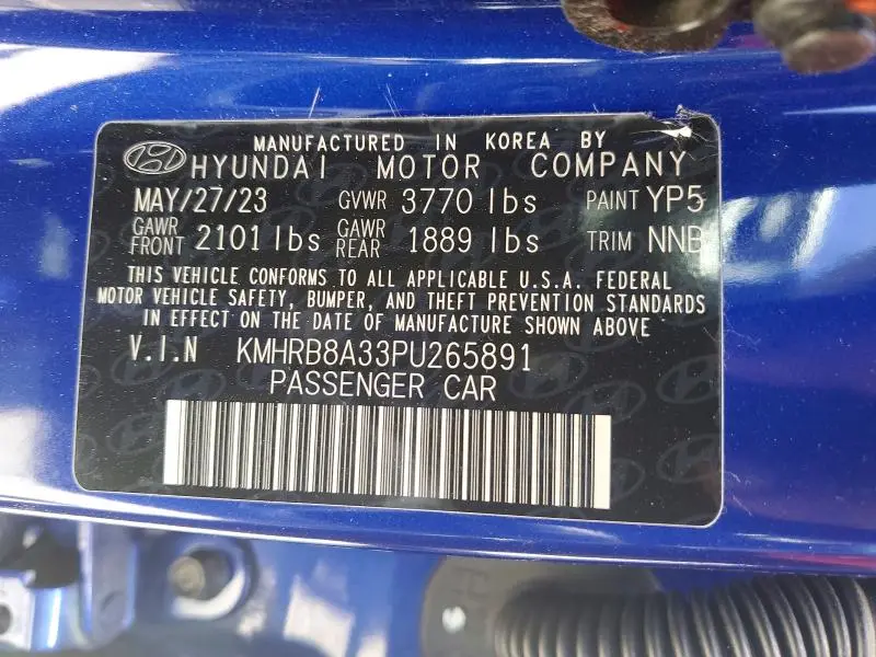 2023 HYUNDAI VENUE SE  
