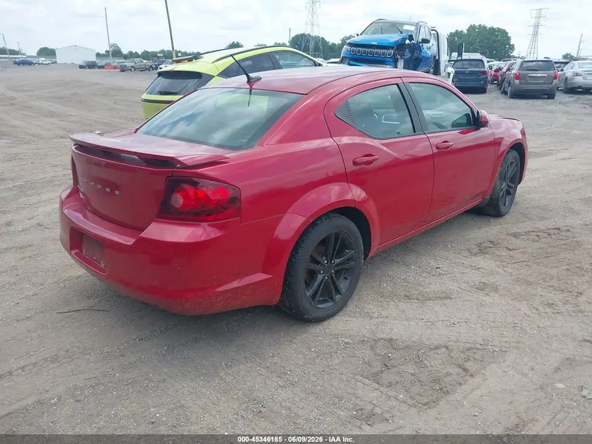 2014 DODGE AVENGER SXT