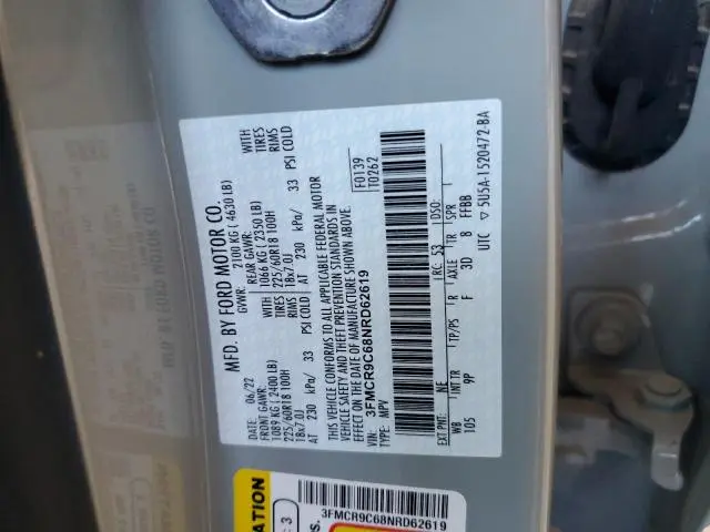 2022 FORD BRONCO SPORT OUTER BANKS  