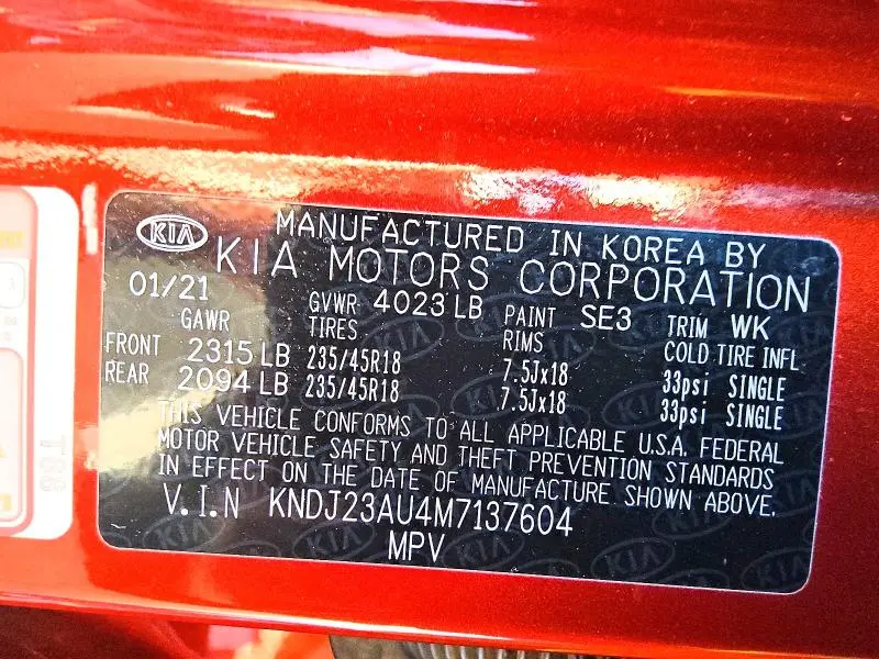 2021 KIA SOUL X-LINE  