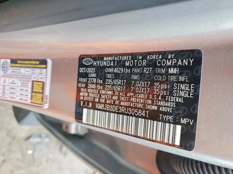2024 HYUNDAI TUCSON SEL  