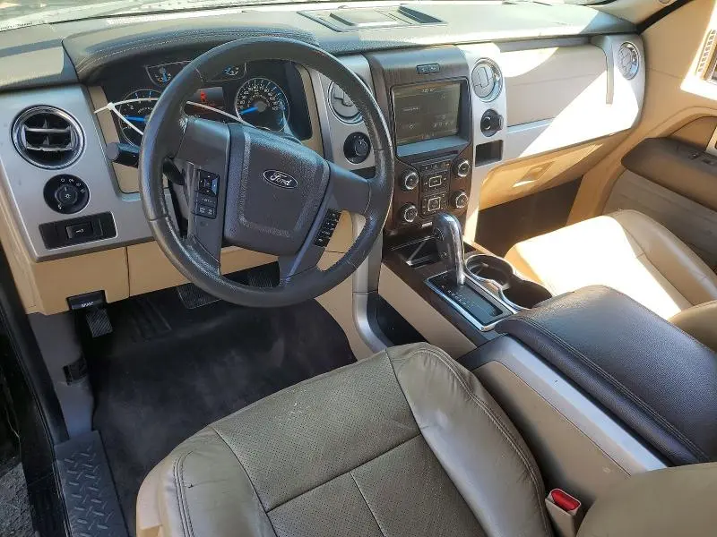 2014 FORD F150 LARIAT 4WD 5.0L V8 FFV EXT CAB
