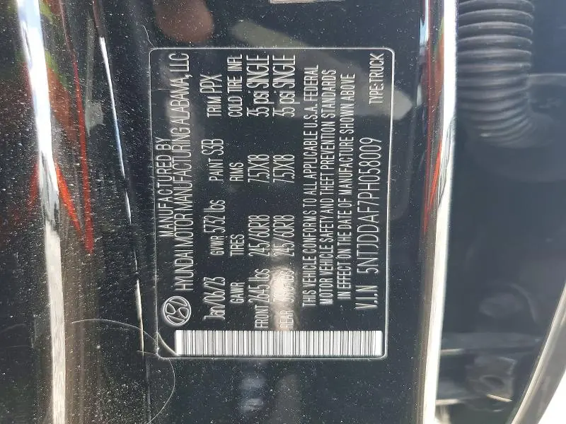 2023 HYUNDAI SANTA CRUZ SEL PREMIUM  