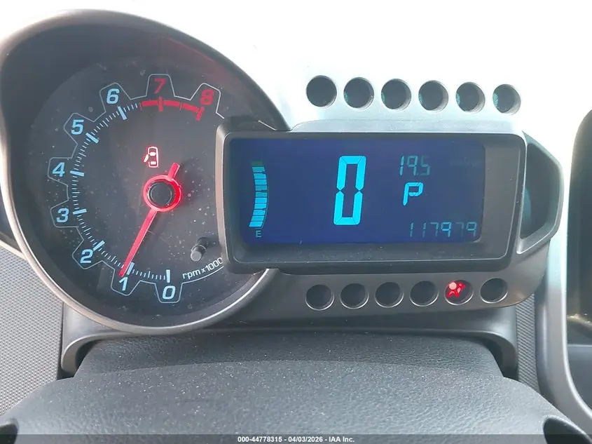 2012 CHEVROLET SONIC 2LT