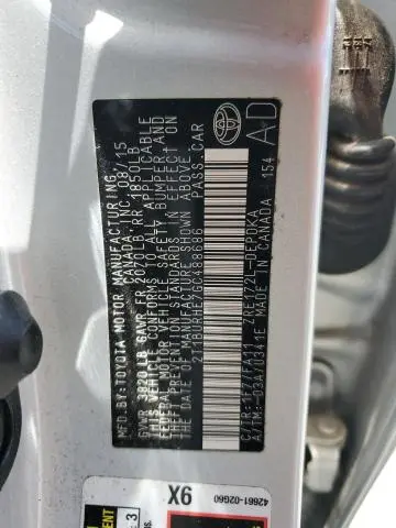 2016 TOYOTA COROLLA L  