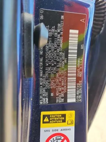 2013 TOYOTA HIGHLANDER BASE  