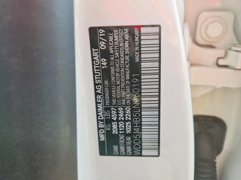 2020 MERCEDES-BENZ CLA 250 4MATIC  