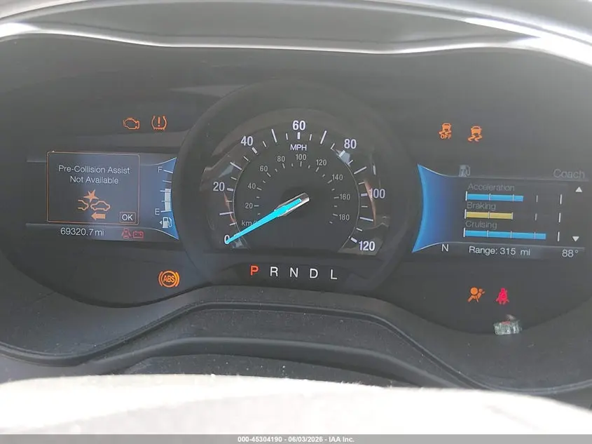 2020 FORD FUSION HYBRID SE