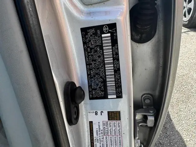 2012 TOYOTA PRIUS   
