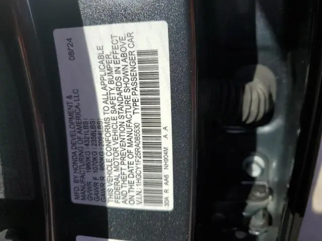 2024 HONDA ACCORD LX  