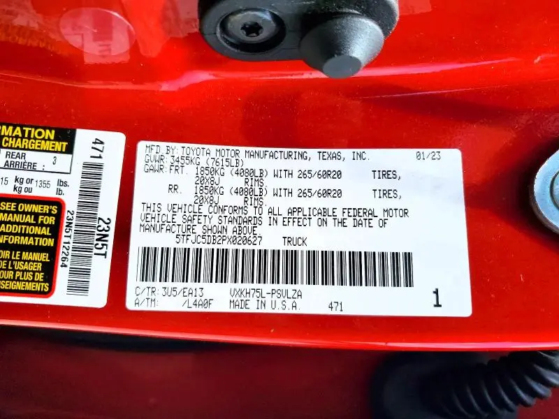 2023 TOYOTA TUNDRA LIMITED HV  