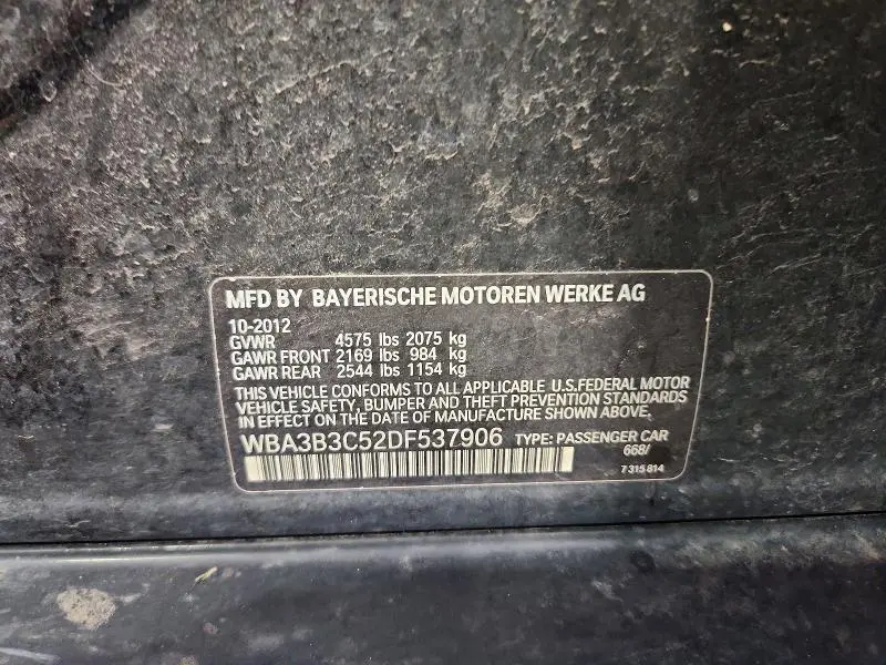 2013 BMW 328 XI  