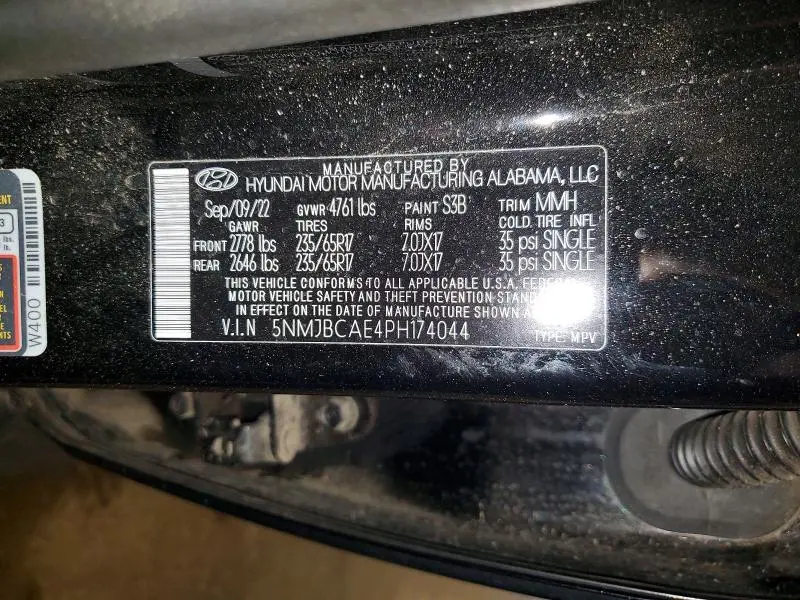 2023 HYUNDAI TUCSON SEL  