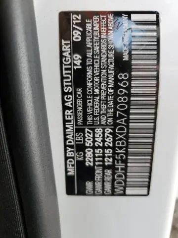 2013 MERCEDES-BENZ E 350  