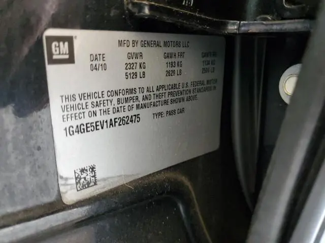 2010 BUICK LACROSSE CXS  