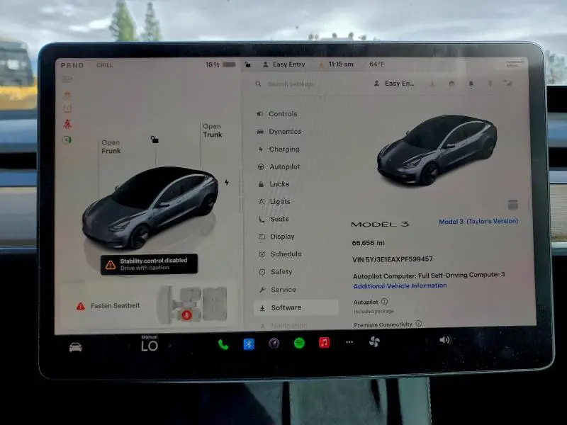 2023 TESLA MODEL 3   