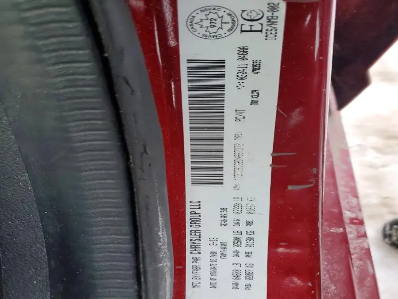 2013 CHRYSLER 200 LIMITED  